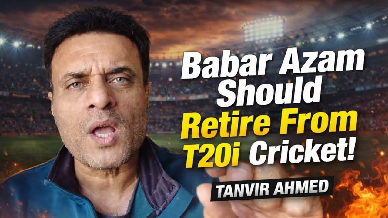 Babar Azam Should Retire From T20i-Tanveer Ahmed😱😂