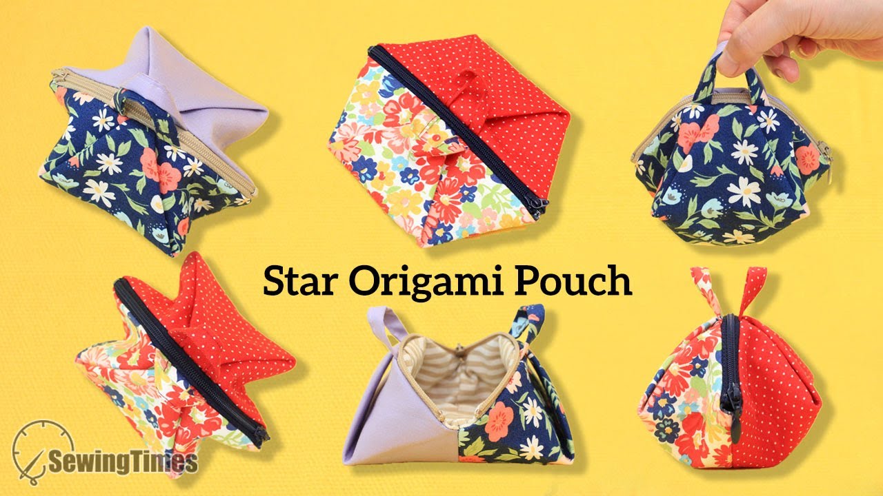 Origami Star – Start with any size square of midweight paper