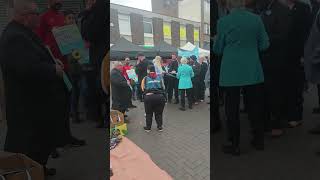 Reform UK. Campaign. Bilston Sunday Market.