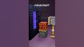 Minecraft Vs Real Life in the Nether 🔥🔥 Chapter 19 #minecraft #3danimation #animation #3dart