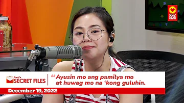 ITIGIL NA NATIN 'TO! | Raqi's Secret Files (December 19, 2022) | Love Radio Manila