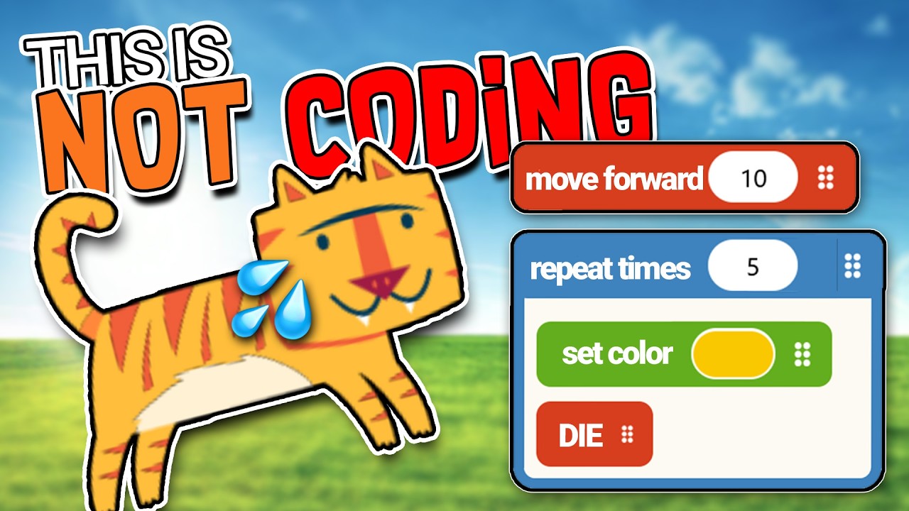 I Made a Game in Hopscotch and lost my mind (scratch jr. ripoff)