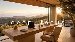 Deep Work Music – Cognitive Mastery | Razor-Sharp Attention, Clear Logic&Strategic Planning Sessions