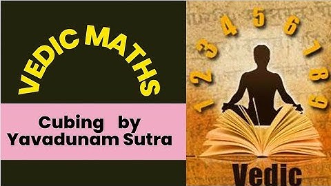 #15 Vedic Mathematics Cubing By Yavadunam Sutra#du#delhiuniversity#mathiseasy#math#mathematics#maths