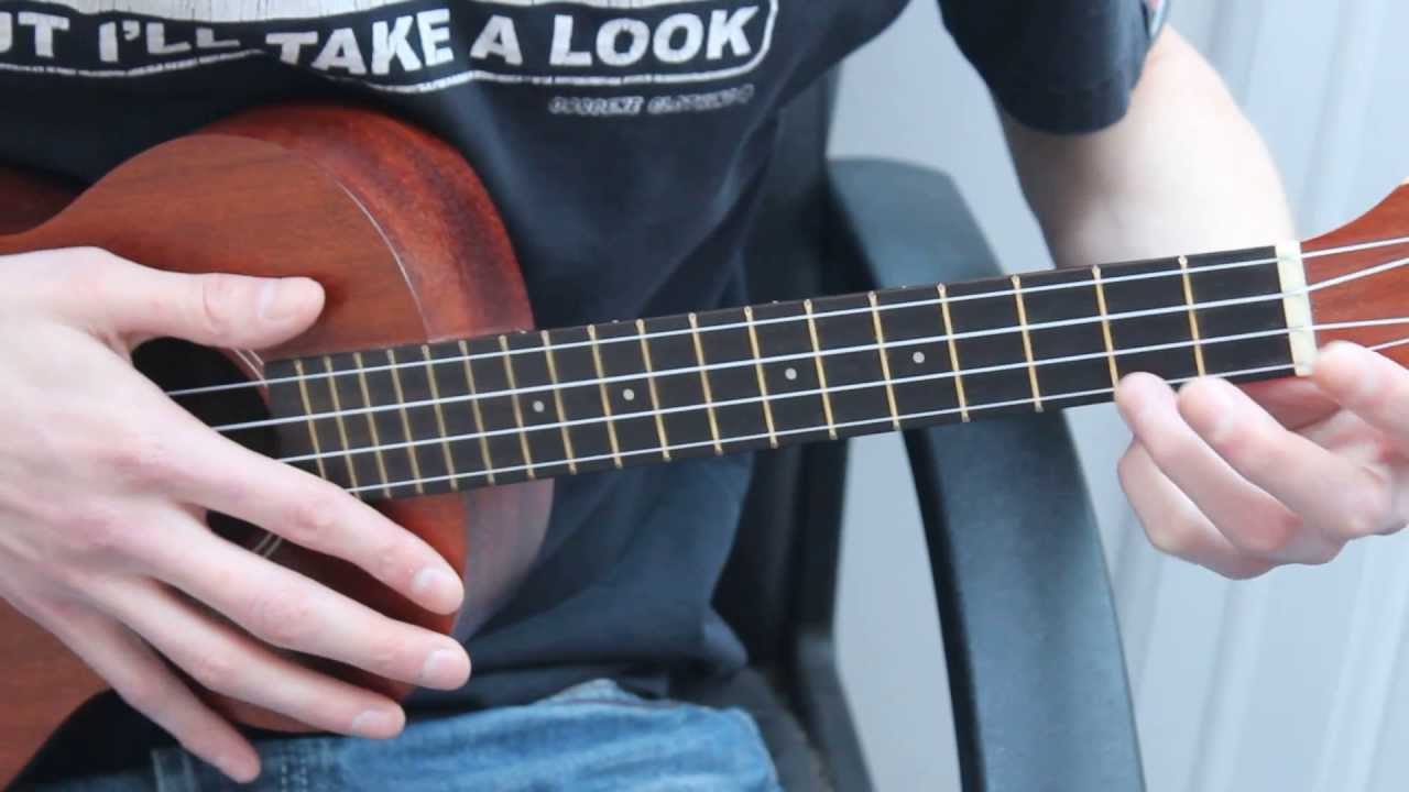 I wanna be like you ukulele tutorial (Disney, Jungle Book)