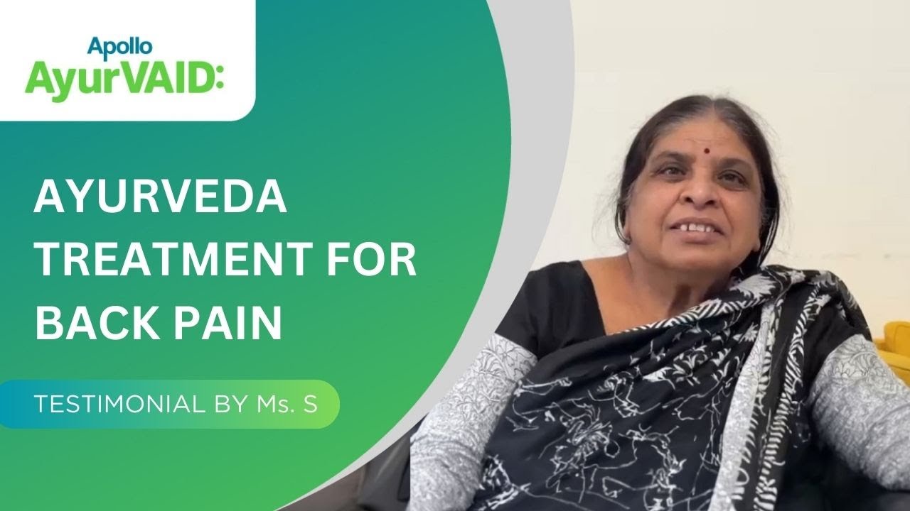 Significant Improvement in Back Pain by Ayurveda | Apollo AyurVAID ...
