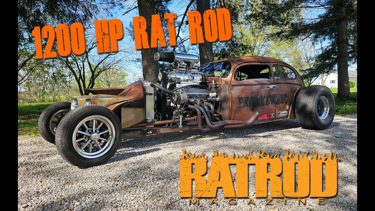1200 Horsepower Rat Rod: Frankenbug - YouTube