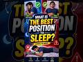 Best Way to Sleep? 😴 #BetterSleep #HealthySleep #SleepPosition #shorts #factohector
