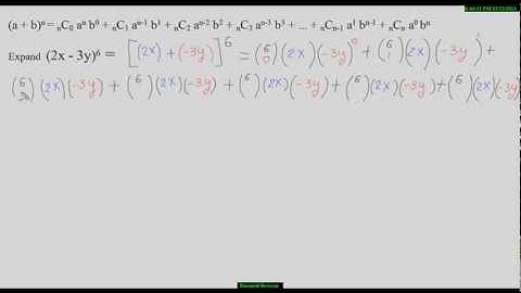 Binomial Theorem and Pascal