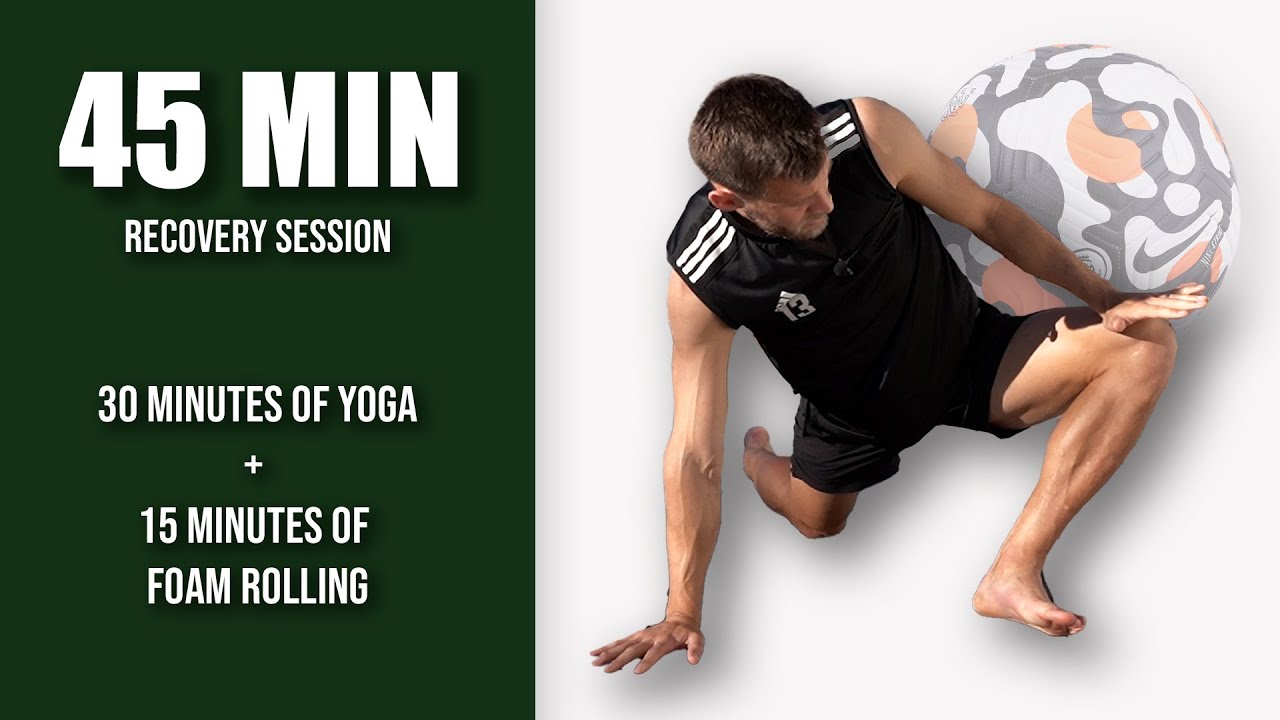 Pro Footballer's Full Yoga and Foam Roll Routine