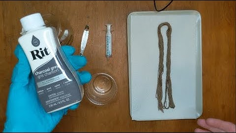 DIY Overdyed Floss Tutorial