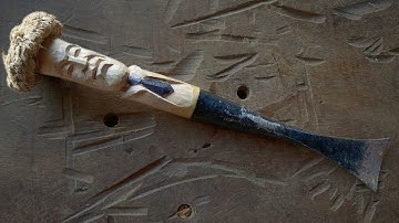 Een beitelhandvat transformeren in kunst | Stap voor stap houtsnijwerk