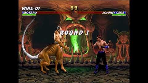 Mortal Kombat Trilogy (PSX)- Motaro Playthrough