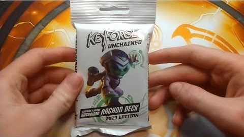 Opening a KeyForge Unchained deck! *Anomaly!?*