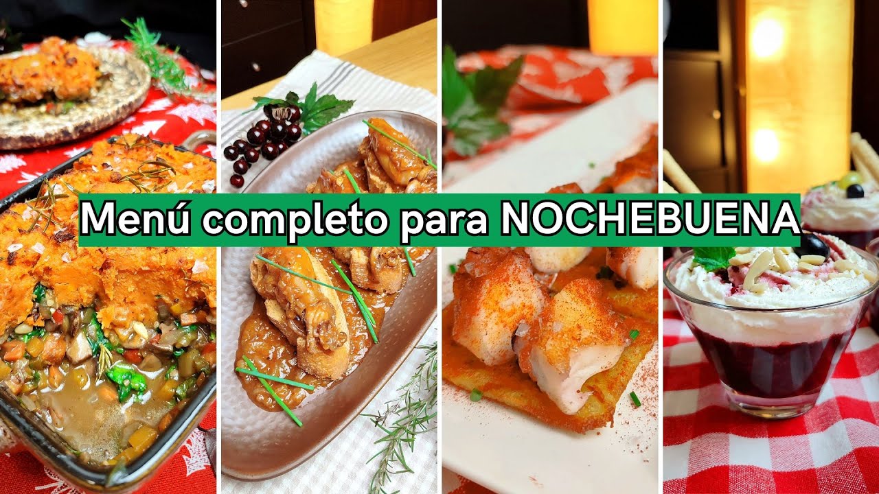 Sorprende a tus Invitados con este Menú para Navidad fácil y Delicioso.