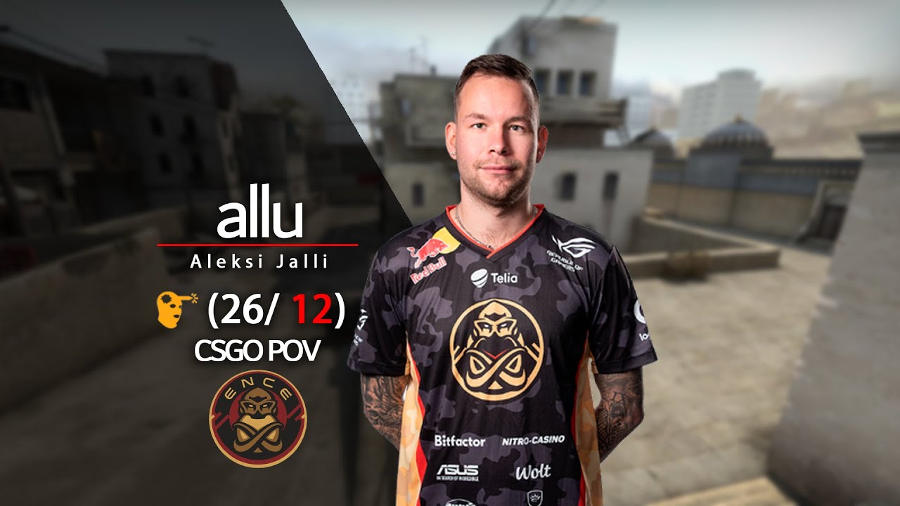 CSGO Pov - ENCE allu (26-12) vs Vitality (de_dust2) - ESL Pro League ...