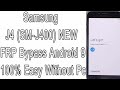Samsung J4 FRP Bypass Android 9 SM-J400 Gmail unlock Remove Google Account NO TALKBACK
