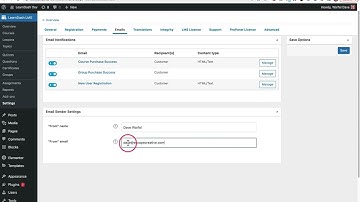 How to Change Email Sender Settings in LearnDash