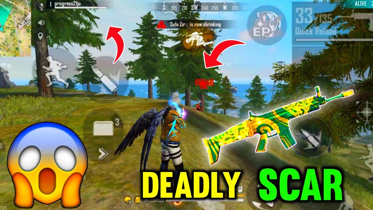 New Haven Warrior Scar Challange 🔥 | Most Dangerous Scar Try It Now 😨