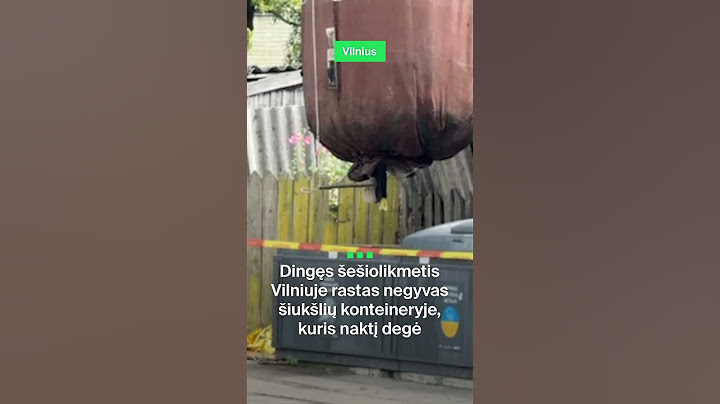 Sekmadienio rytą Vilniuje rastas, kaip įtariama, nužudyto šešiolikmečio kūnas #15min #shorts