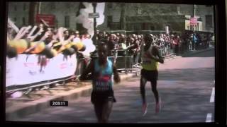 Ethiopian Tsegaye Kebede is winner of the London marathon 2013 (1280 x 720)