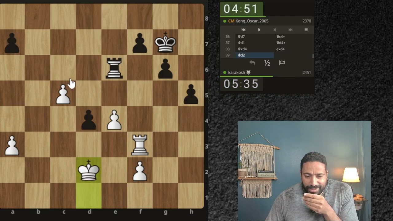 دور عجيب في كل مراحله - مغامرات الشطرنج السريع