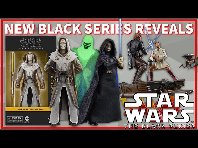 Huge Black Series Reveals! Anakin & Obi-Wan Duel 2 Pack