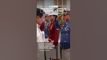 Tiba-Tiba Berhenti di Depan Taruna TNI Polri Buat Panglima Tersenyum, Prabowo: Ini Bintang Apa?