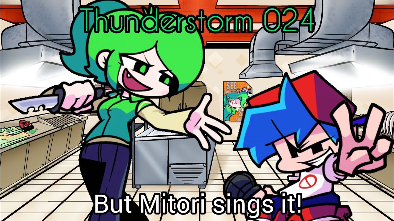 Thunderstorm 024 but Mitori sings it! Hotline 024 cover.
