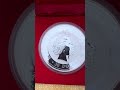THE 2001 AUSTRALIAN KOOKABURRA. RARE JAPANESE ROYAL BABY PRIVY MARK COIN.