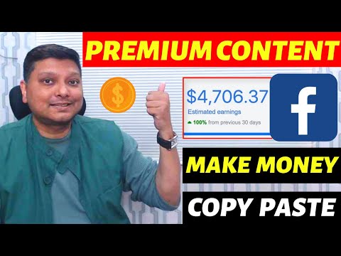 Facebook பிரீமியம் உள்ளடக்கம் மாதத்திற்கு $4000 பணமாக்குதல் உத்தி - படிப்படியாக வீடியோவை நகலெடுக்கும் முறை