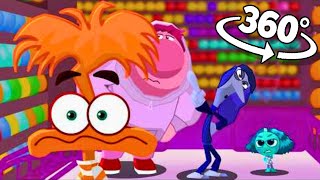 360º VR Anxiety's DELUSIONAL! | Inside Out short