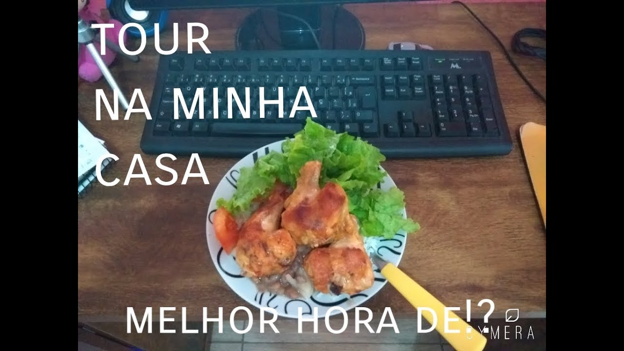 Tour na minha casa! te agradeço preto no branco
