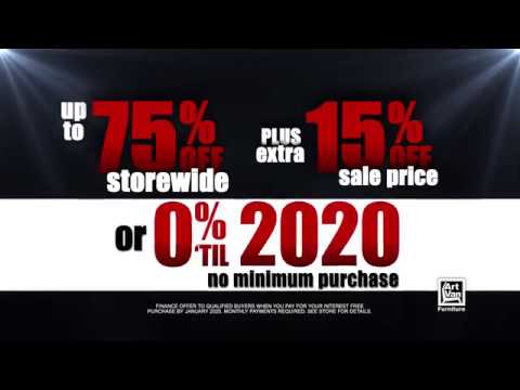 art van black saturday sale