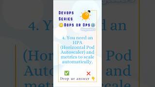 Q4: Do You Need HPA and Metrics to Scale Pods Automatically? | DevOps Tips #zingcoders