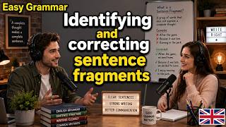 Identifying and correcting sentence fragments Learn English grammar rules with easy examples