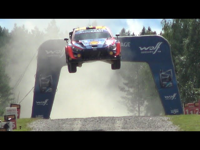 ⁣Wrc Rally Finland 2022 Flat Out & Big Jumps