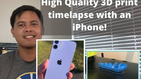 How to Make iPhone 3D Print Timelapse (Octolapse iPhone 4k, No Wiring)