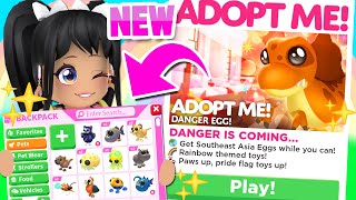 *ITS HERE* DANGER EGG +12 NEW PETS in ADOPT ME UPDATE (roblox)