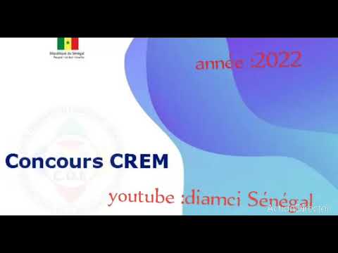 concours CREM session 2022/2023-