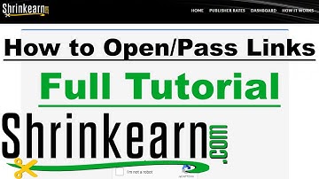 How to open Shrinkearn.com links | In Smartphone & Desktop [Full Tutorial]