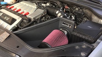 Vw golf mk5 R32 intake sound by MST