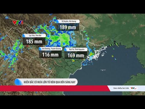 Mưa lớn gây