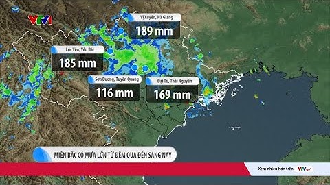 Mưa lớn gây ngập và sạt lở nhiều nơi ở miền Bắc | VTV24