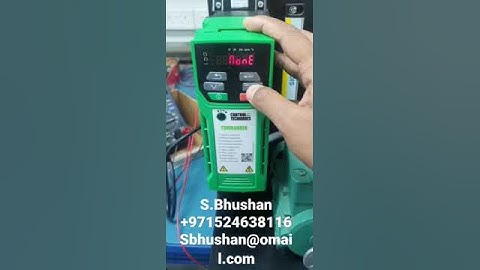 Programming Of level 2 Control Techniques and Nidec Drive