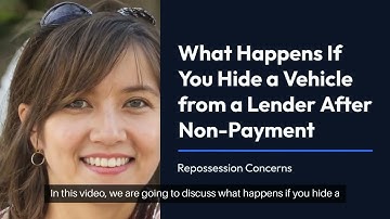 Best Ways To Hide Car From Repo Man