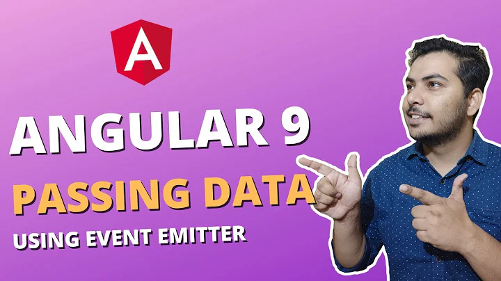 EventEmitter In Angular 9 | Pass Data From Child To Parent