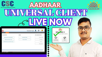 Aadhaar Universal Client Live Full Details | How to Mobile Number Update |