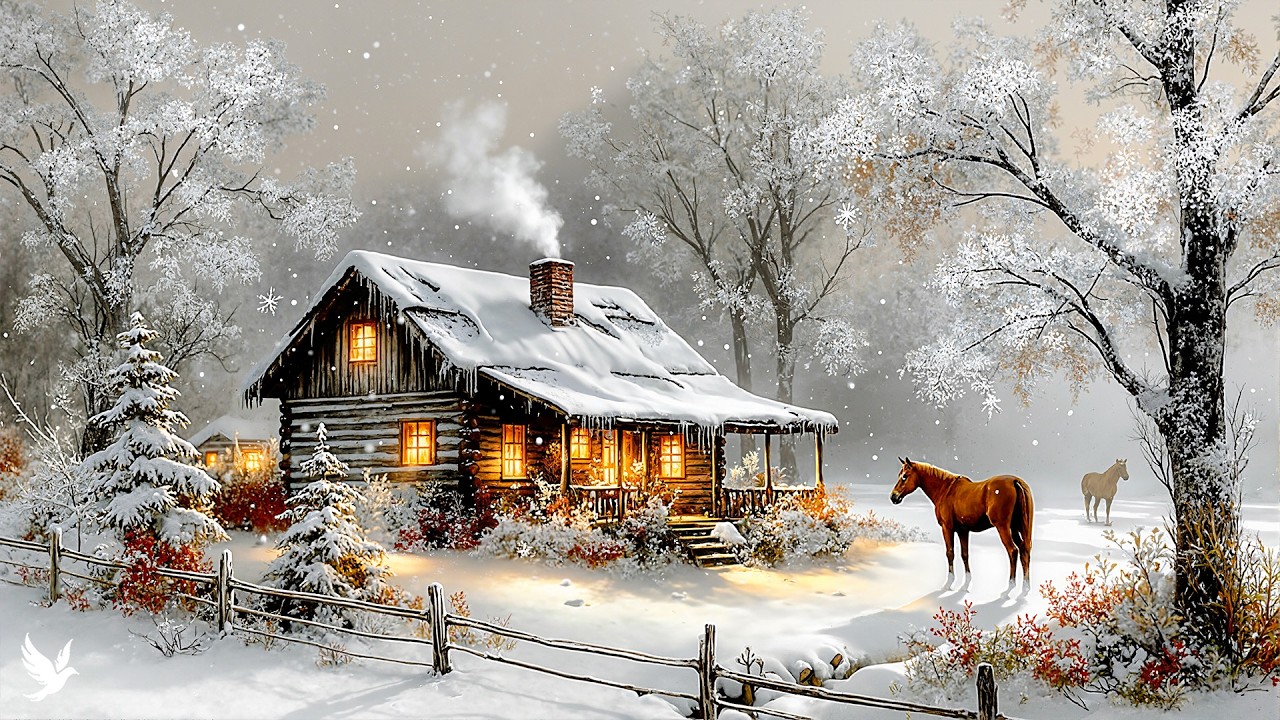 Beautiful Winter Music 2026 ❄️Peaceful winter music to reduce stress and promote healing