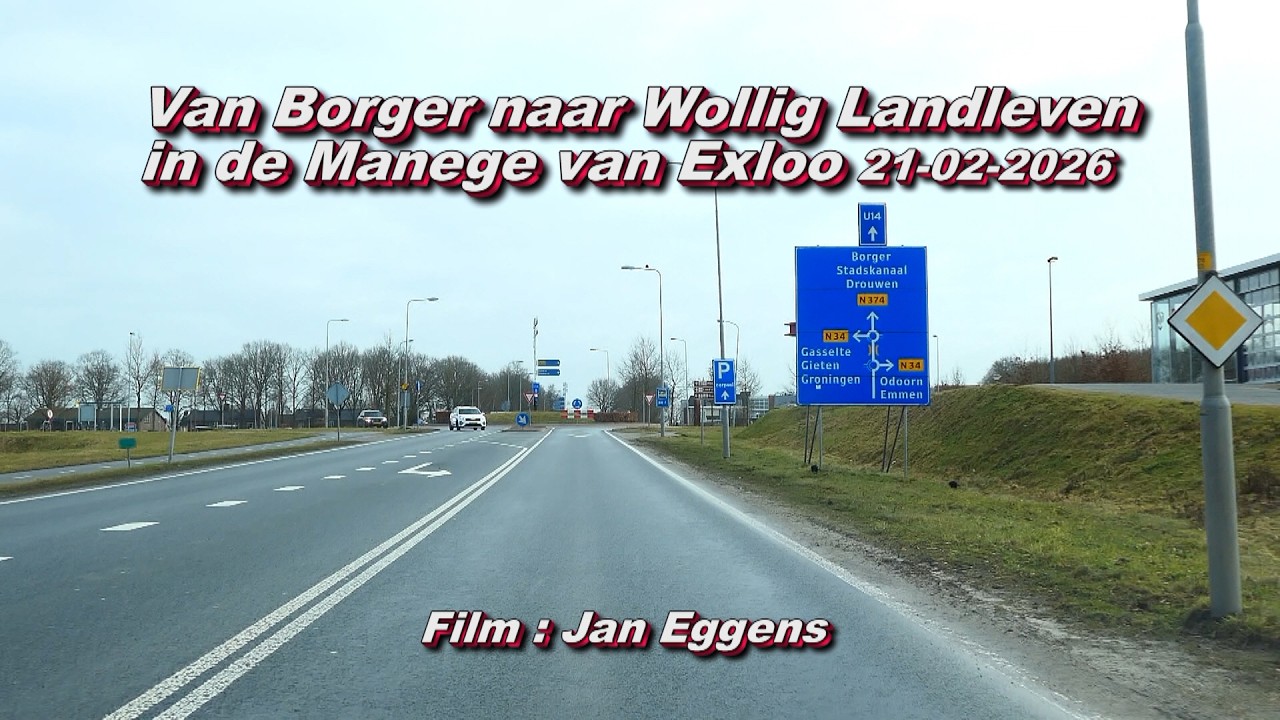 Van Borger naar Wollig Landleven in de Manege van Exloo 21 02 2026